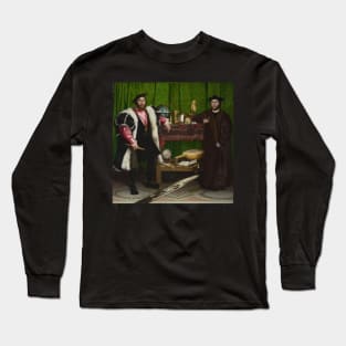 The Ambassadors - Hans Holbein the Younger Long Sleeve T-Shirt
